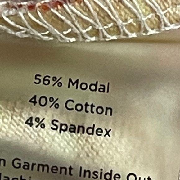 *Talbots women’s Orange Geometry Print collared Shirt Sz MP - Picture 10 of 12